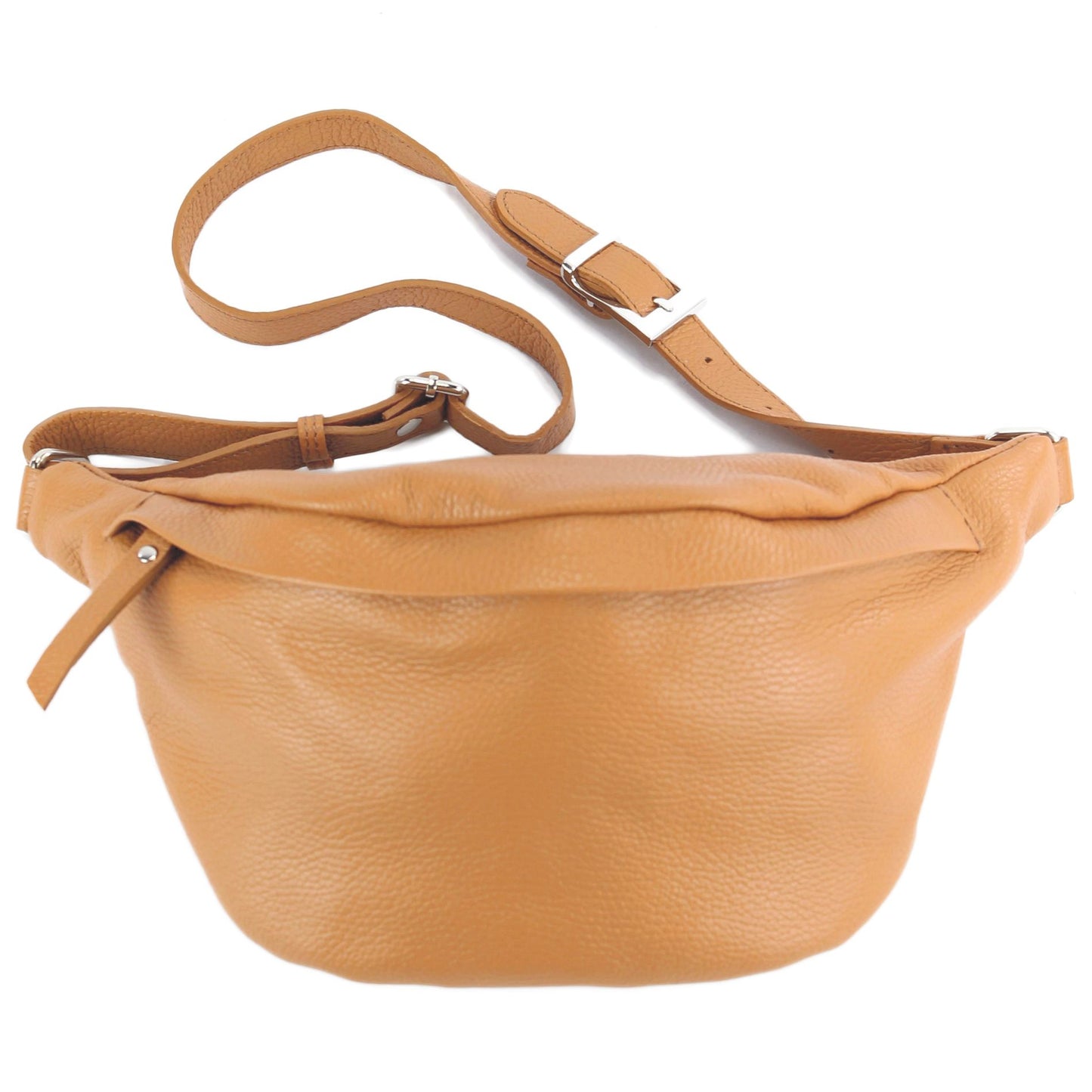 modamoda de - T77 -  ital. Hüfttasche Bauchtasche Brusttasche Medium aus weichem Leder