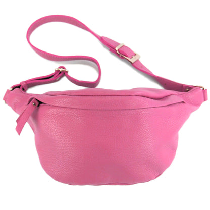 modamoda de - T77 -  ital. Hüfttasche Bauchtasche Brusttasche Medium aus weichem Leder