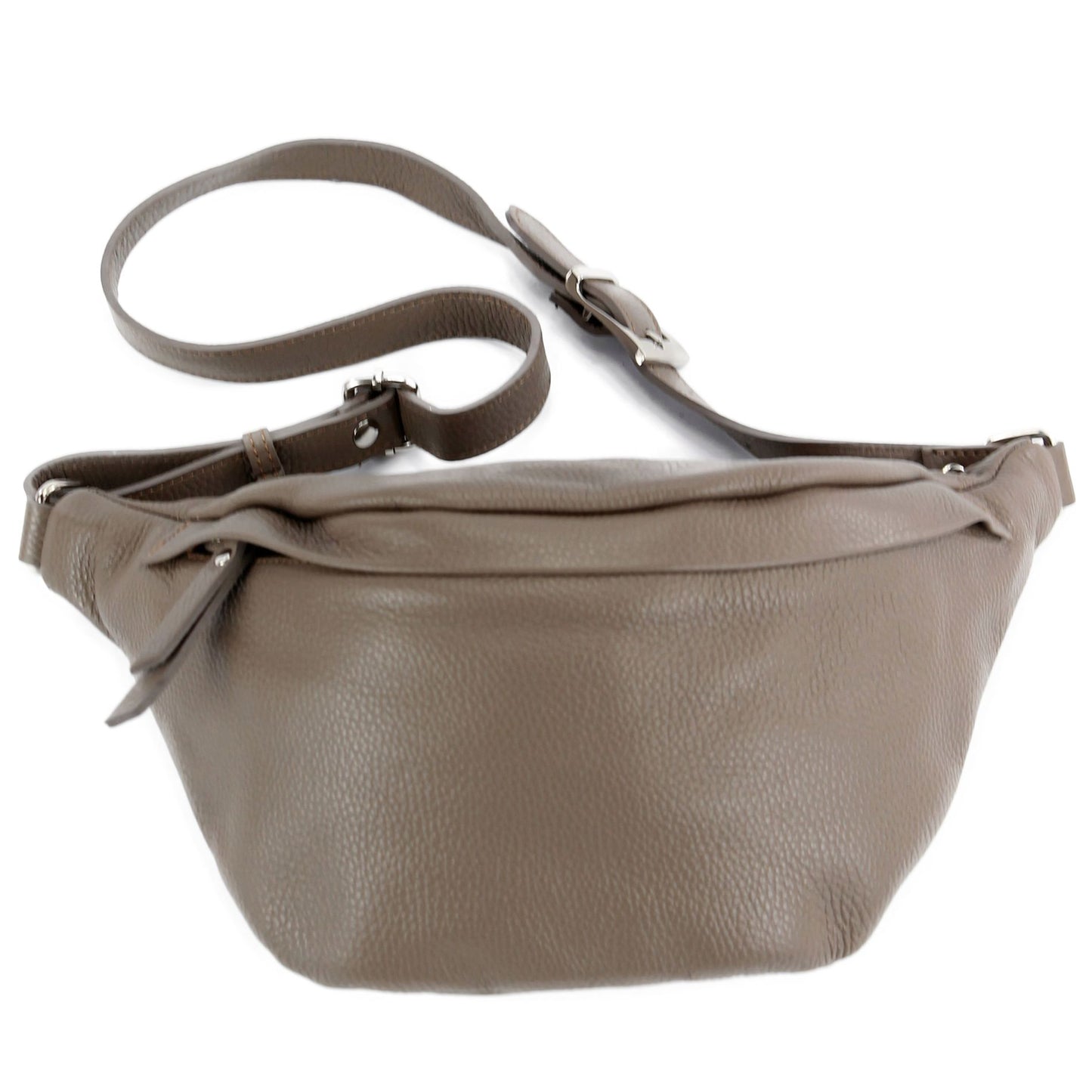 modamoda de - T77 -  ital. Hüfttasche Bauchtasche Brusttasche Medium aus weichem Leder