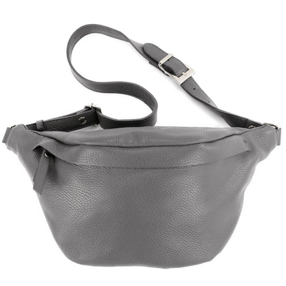 modamoda de - T77 -  ital. Hüfttasche Bauchtasche Brusttasche Medium aus weichem Leder
