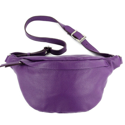 modamoda de - T77 -  ital. Hüfttasche Bauchtasche Brusttasche Medium aus weichem Leder