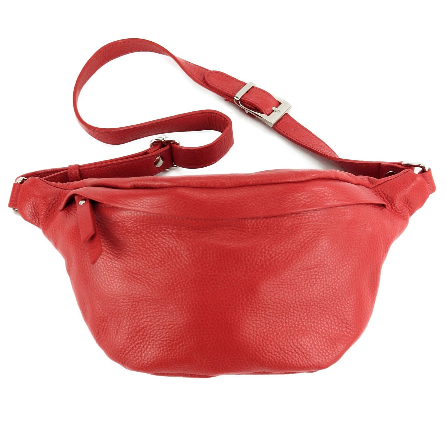 modamoda de - T77 -  ital. Hüfttasche Bauchtasche Brusttasche Medium aus weichem Leder