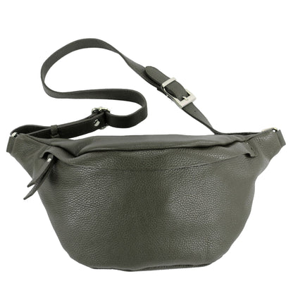 modamoda de - T77 -  ital. Hüfttasche Bauchtasche Brusttasche Medium aus weichem Leder