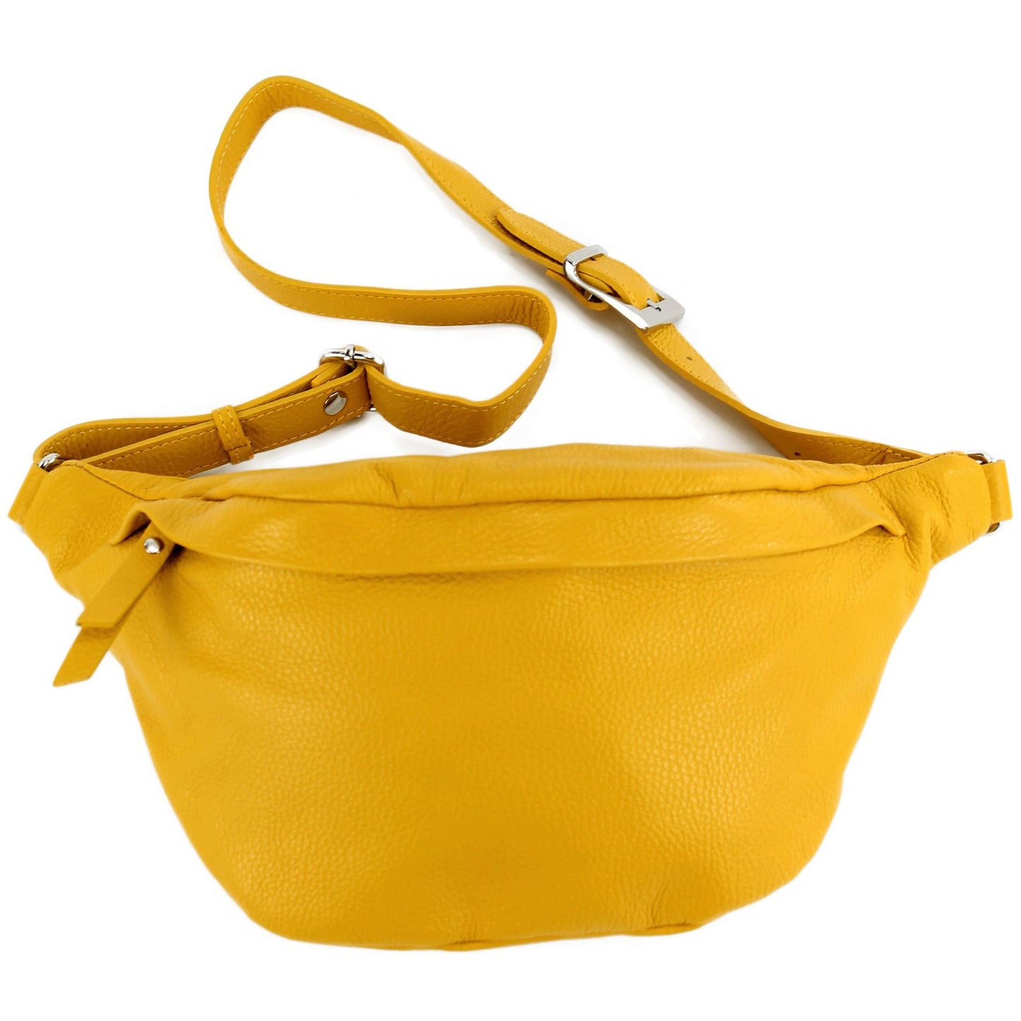 modamoda de - T77 -  ital. Hüfttasche Bauchtasche Brusttasche Medium aus weichem Leder