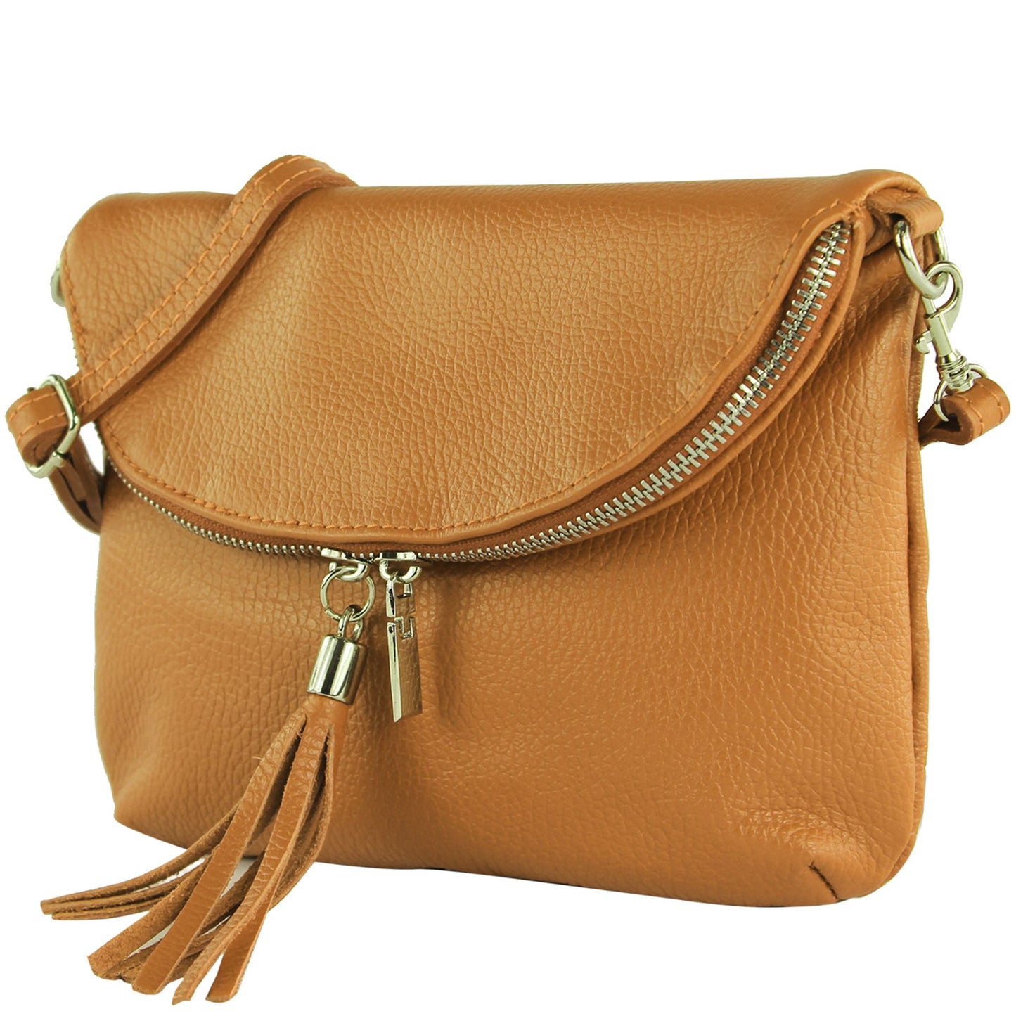 modamoda de T07LEDER Damen Leder kleine Umhängetasche Abendtasche handmade in Italy
