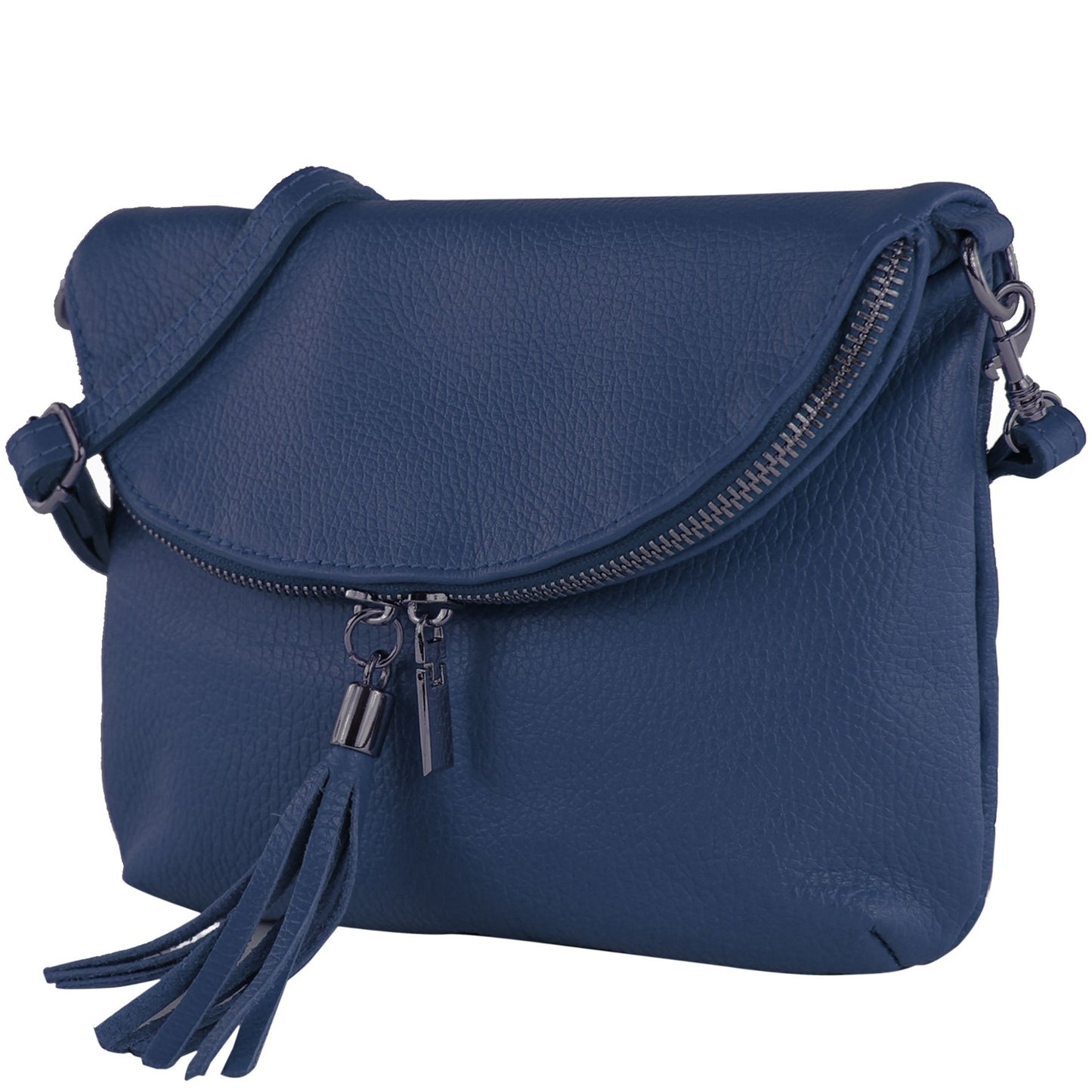 modamoda de T07LEDER Damen Leder kleine Umhängetasche Abendtasche handmade in Italy