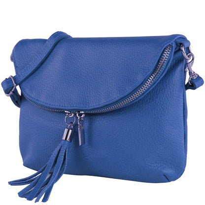 modamoda de T07LEDER Damen Leder kleine Umhängetasche Abendtasche handmade in Italy