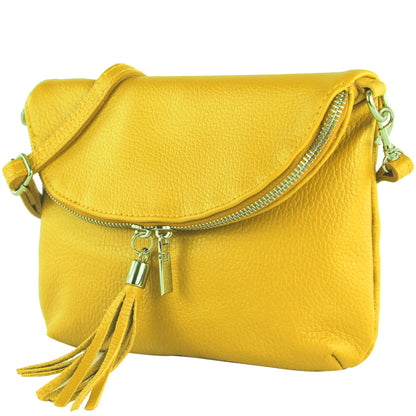 modamoda de T07LEDER Damen Leder kleine Umhängetasche Abendtasche handmade in Italy