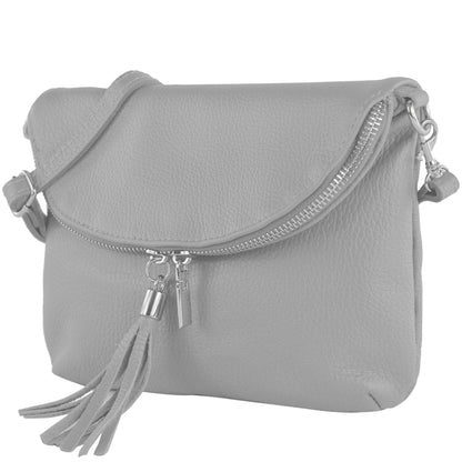 modamoda de T07LEDER Damen Leder kleine Umhängetasche Abendtasche handmade in Italy