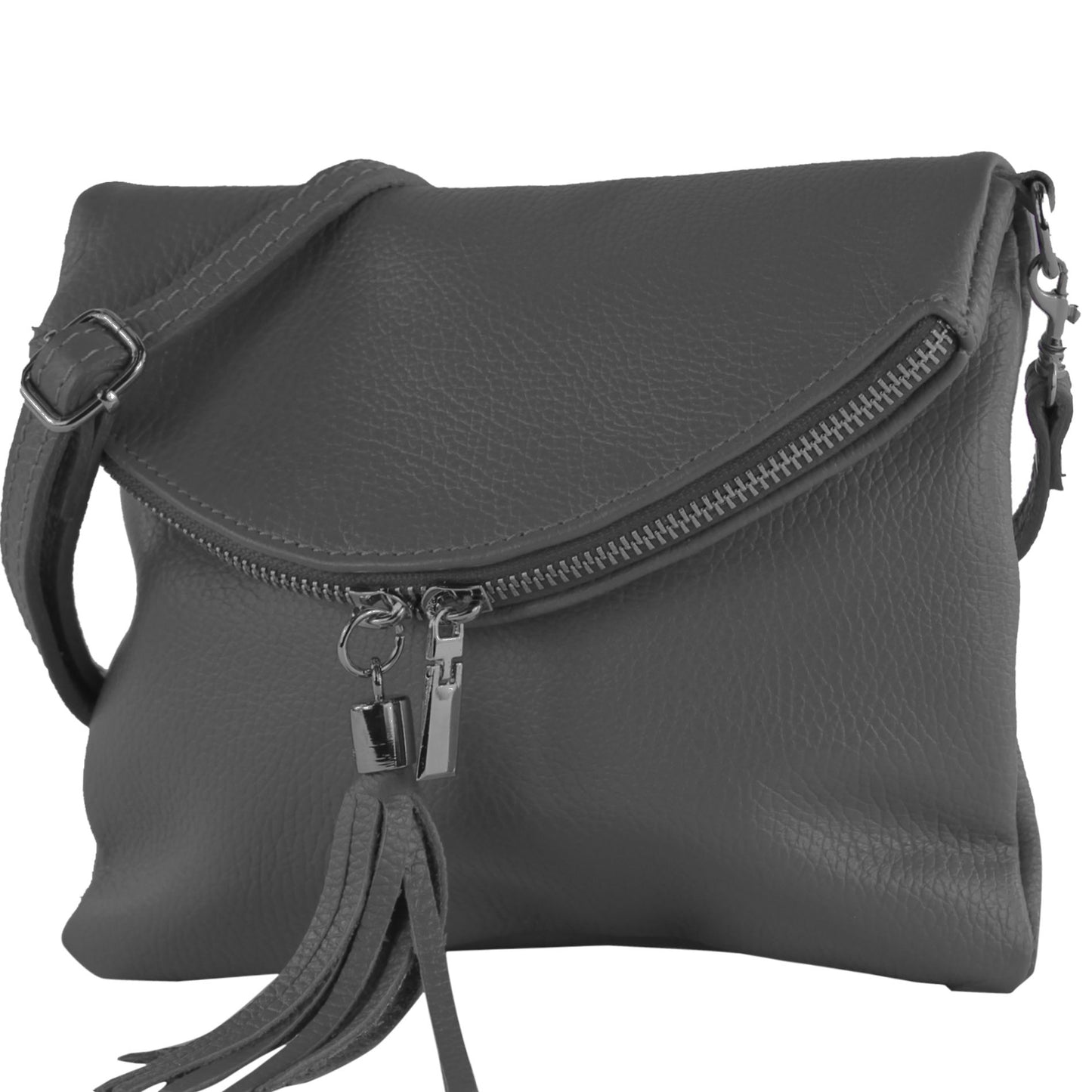 modamoda de T139 LEDER Damen Leder Umhängetasche Abendtasche Klein handmade in Italy