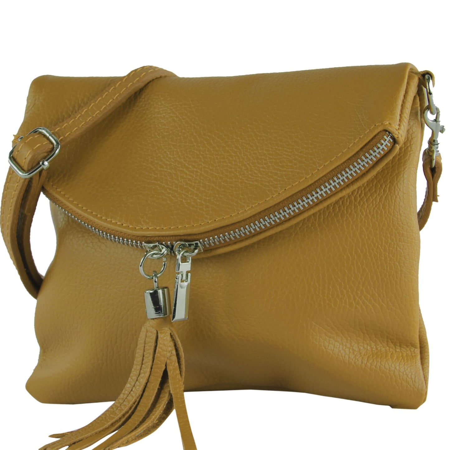 modamoda de T139 LEDER Damen Leder Umhängetasche Abendtasche Klein handmade in Italy