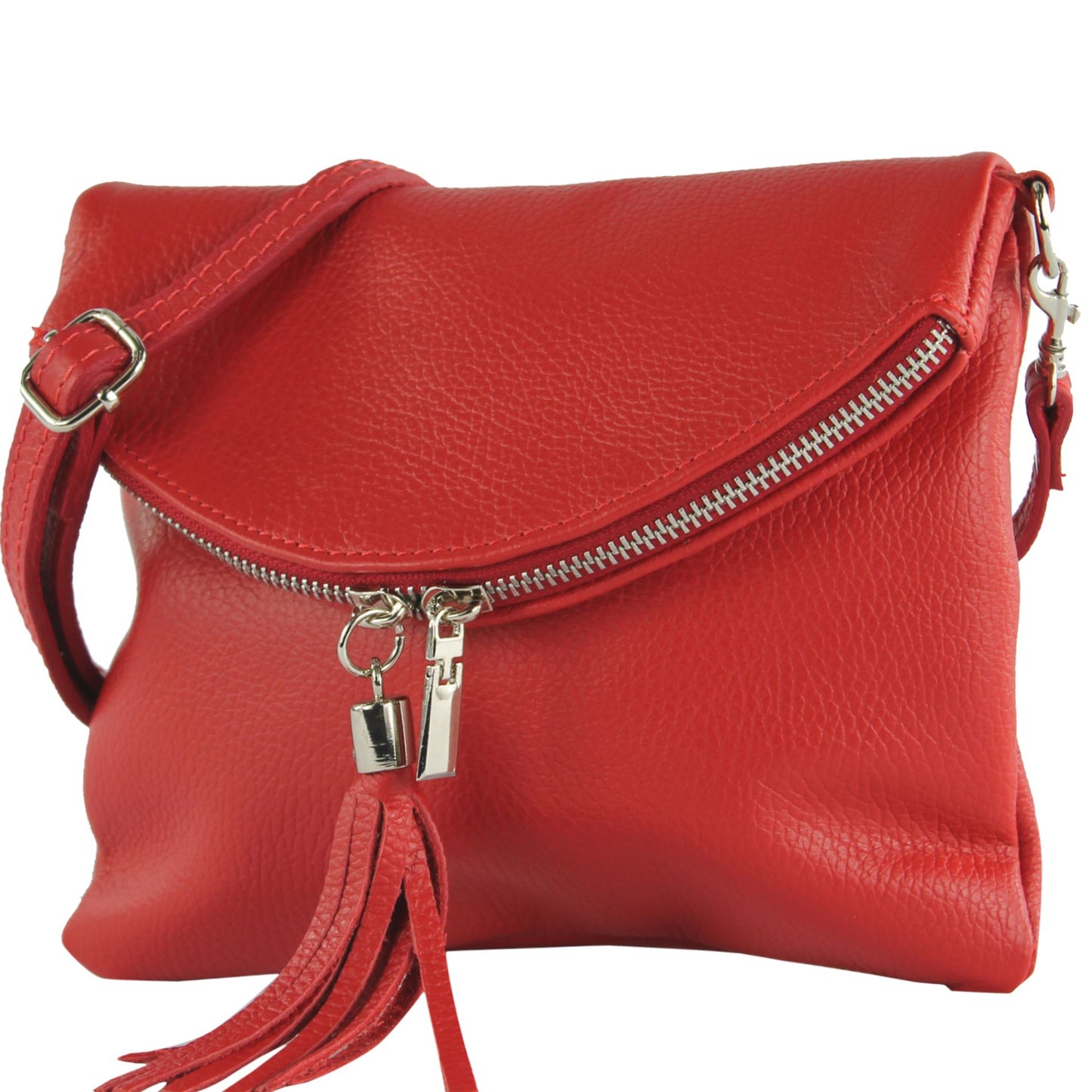 modamoda de T139 LEDER Damen Leder Umhängetasche Abendtasche Klein handmade in Italy