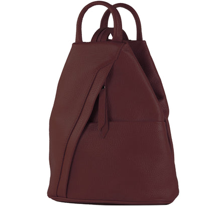 modamoda de - T180 - Damen Rucksack Tasche aus ital. Leder