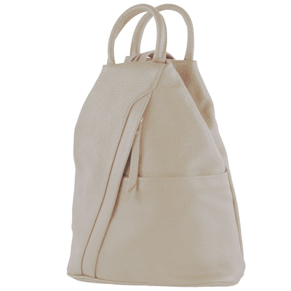 modamoda de - T180 - Damen Rucksack Tasche aus ital. Leder