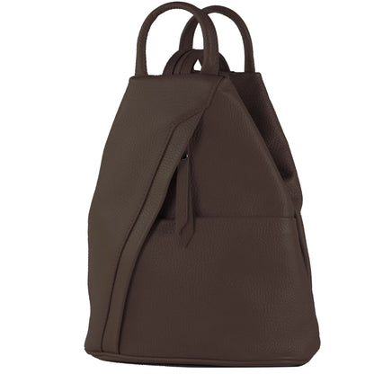 modamoda de - T180 - Damen Rucksack Tasche aus ital. Leder