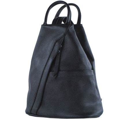 modamoda de - T180 - Damen Rucksack Tasche aus ital. Leder