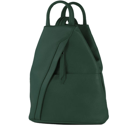 modamoda de - T180 - Damen Rucksack Tasche aus ital. Leder