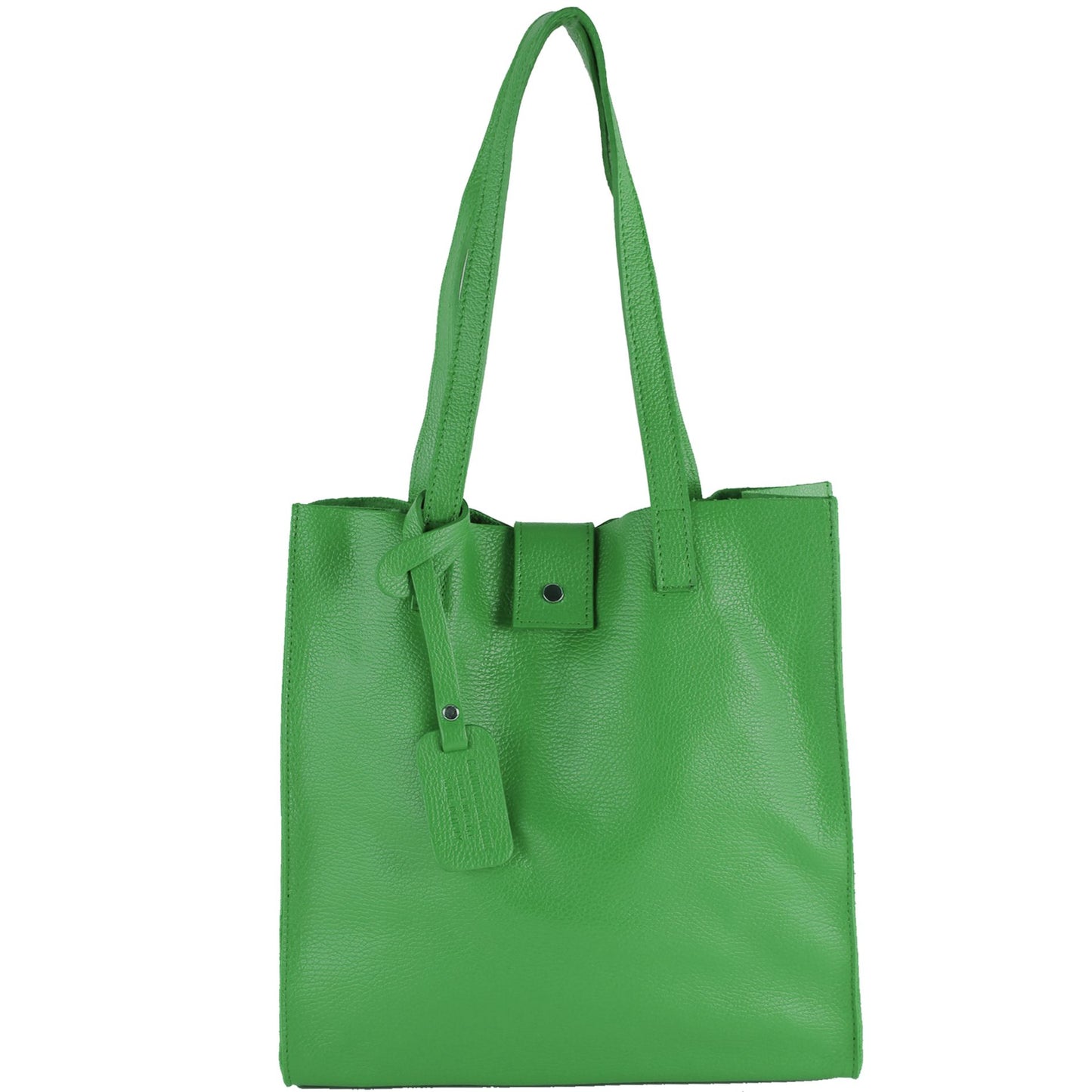 modamoda de - T247 -  Ital. Leder Shopper mit herausnehmbarer Innentasche