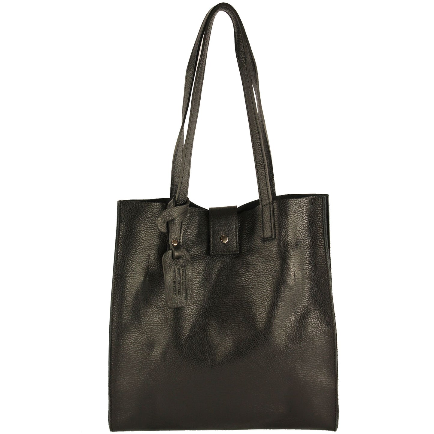 modamoda de - T247 -  Ital. Leder Shopper mit herausnehmbarer Innentasche