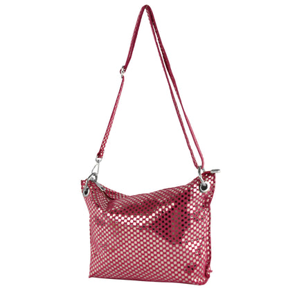 modamoda de - T252 - ital. Umhängetasche Small aus Wildleder