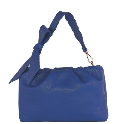 modamoda de - T254 - ital. Damen Henkeltasche Klein aus Leder