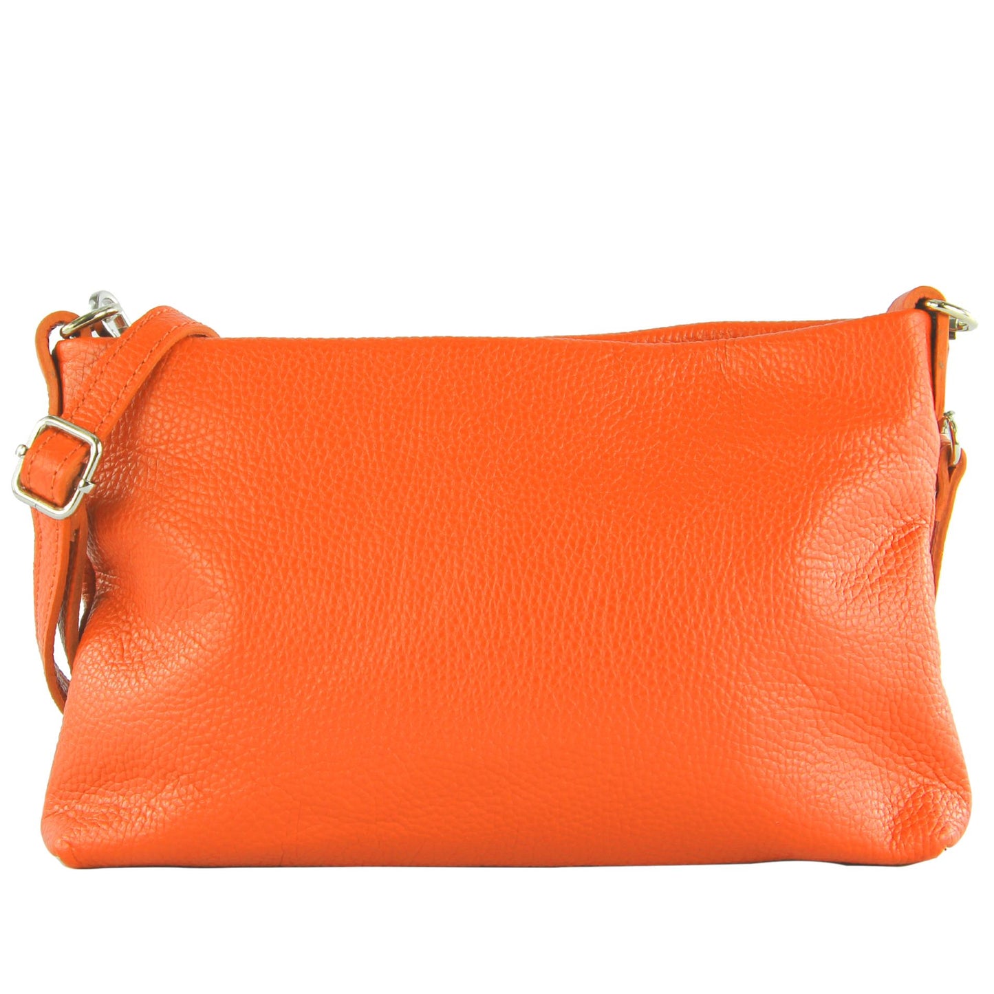 modamoda de T258 Damen Leder Umhängetasche Clutch Kosmetiktasche handmade in Italy