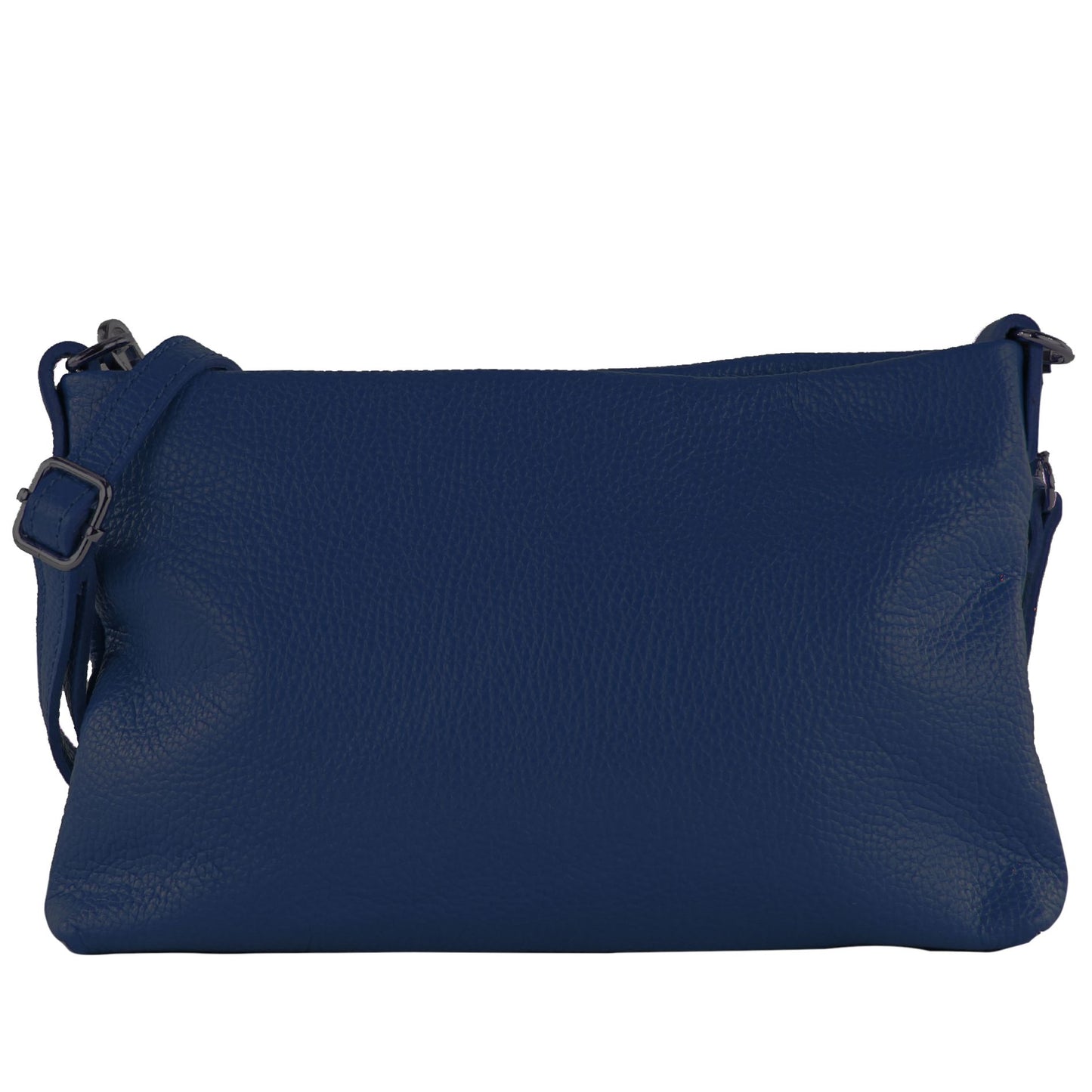 modamoda de T258 Damen Leder Umhängetasche Clutch Kosmetiktasche handmade in Italy