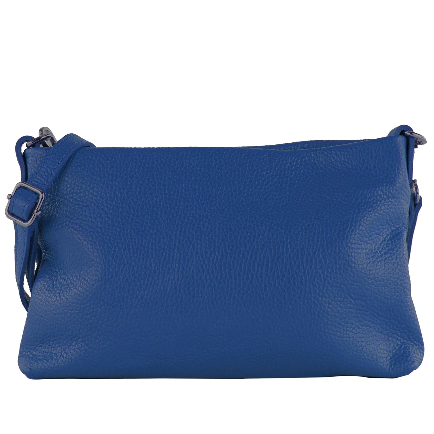 modamoda de T258 Damen Leder Umhängetasche Clutch Kosmetiktasche handmade in Italy