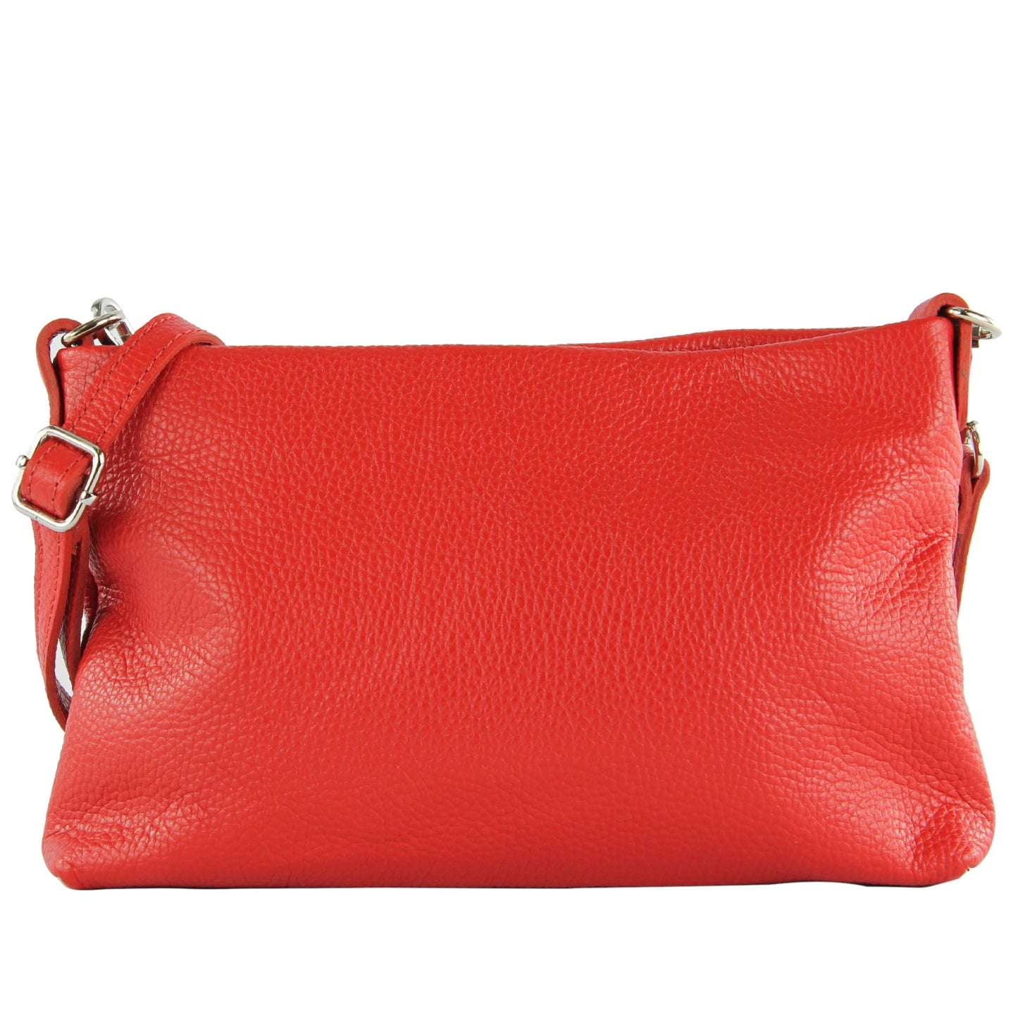modamoda de T258 Damen Leder Umhängetasche Clutch Kosmetiktasche handmade in Italy