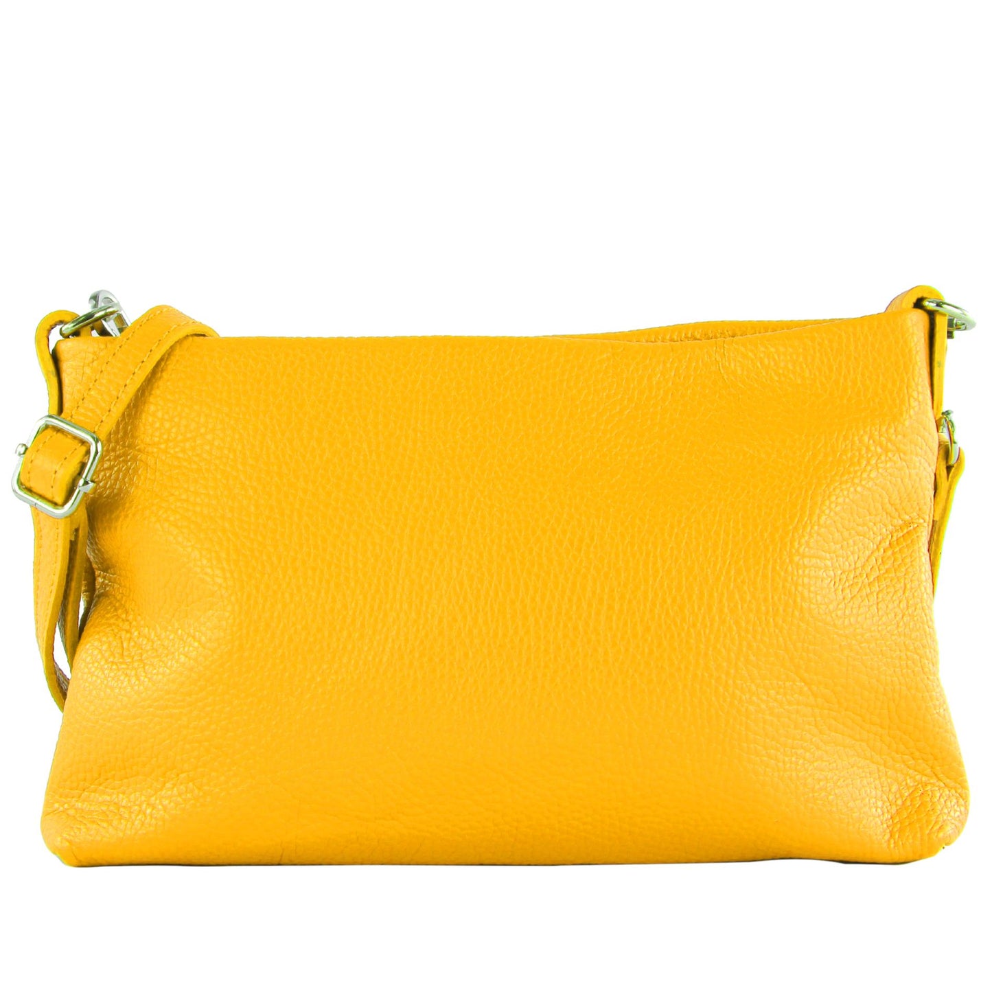 modamoda de T258 Damen Leder Umhängetasche Clutch Kosmetiktasche handmade in Italy