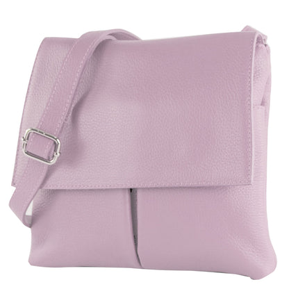 modamoda de T63LEDER Damen Leder Umhängetasche Schultertasche handmade in Italy