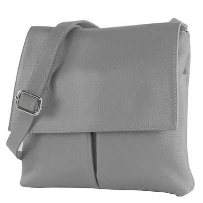 modamoda de T63LEDER Damen Leder Umhängetasche Schultertasche handmade in Italy