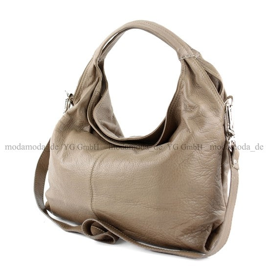 modamoda de -  DS26 - ital Damenhandtasche aus Nappaleder