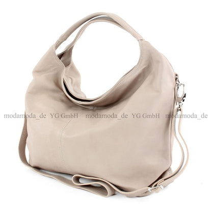 modamoda de -  DS26 - ital Damenhandtasche aus Nappaleder