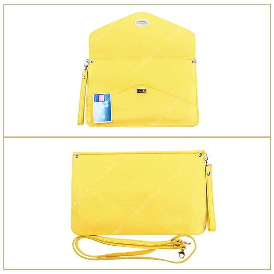 modamoda de - T14 -  ital Clutch Echt Leder Damen