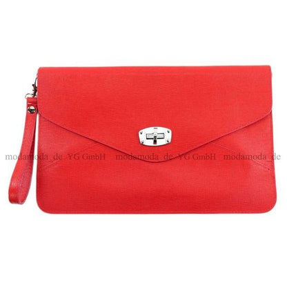 modamoda de - T14 -  ital Clutch Echt Leder Damen