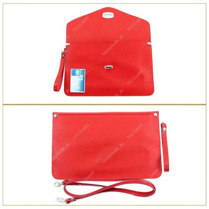 modamoda de - T14 -  ital Clutch Echt Leder Damen