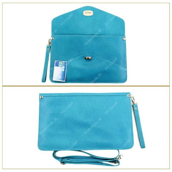 modamoda de - T14 -  ital Clutch Echt Leder Damen