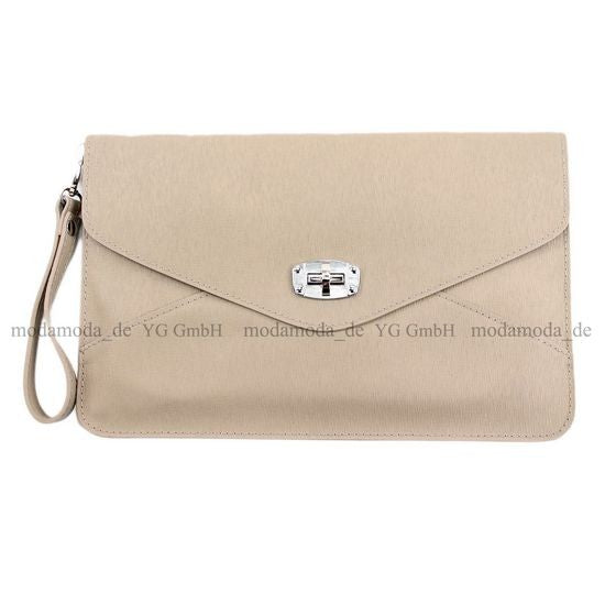 modamoda de - T14 -  ital Clutch Echt Leder Damen