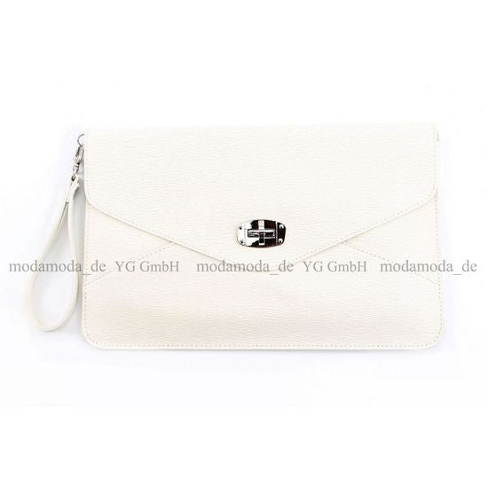 modamoda de - T14 -  ital Clutch Echt Leder Damen