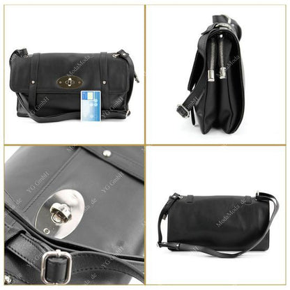 modamoda de T21 Damen Nappaleder Umhängetasche Schultertasche handmade in Italy
