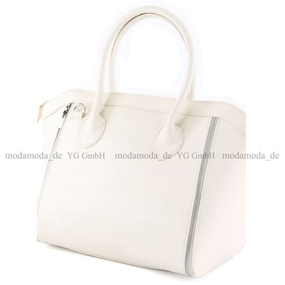 modamoda de - T44 -  ital Handtasche aus Echt Leder