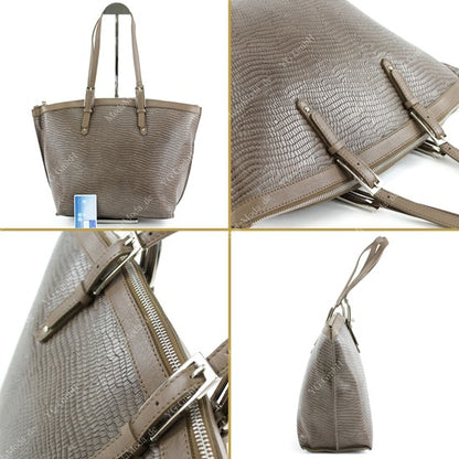 modamoda de - T45 -  ital Schultertasche Echt Leder Damen