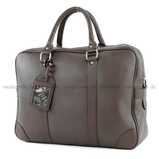 modamoda de - T72 -  ital Schulter-/Handtasche aus Leder