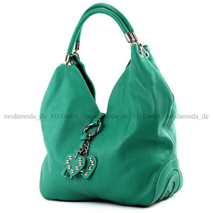 modamoda de 330 Damen Leder Nappaleder Wildleder Schultertasche Henkeltasche groß handmade in Italy