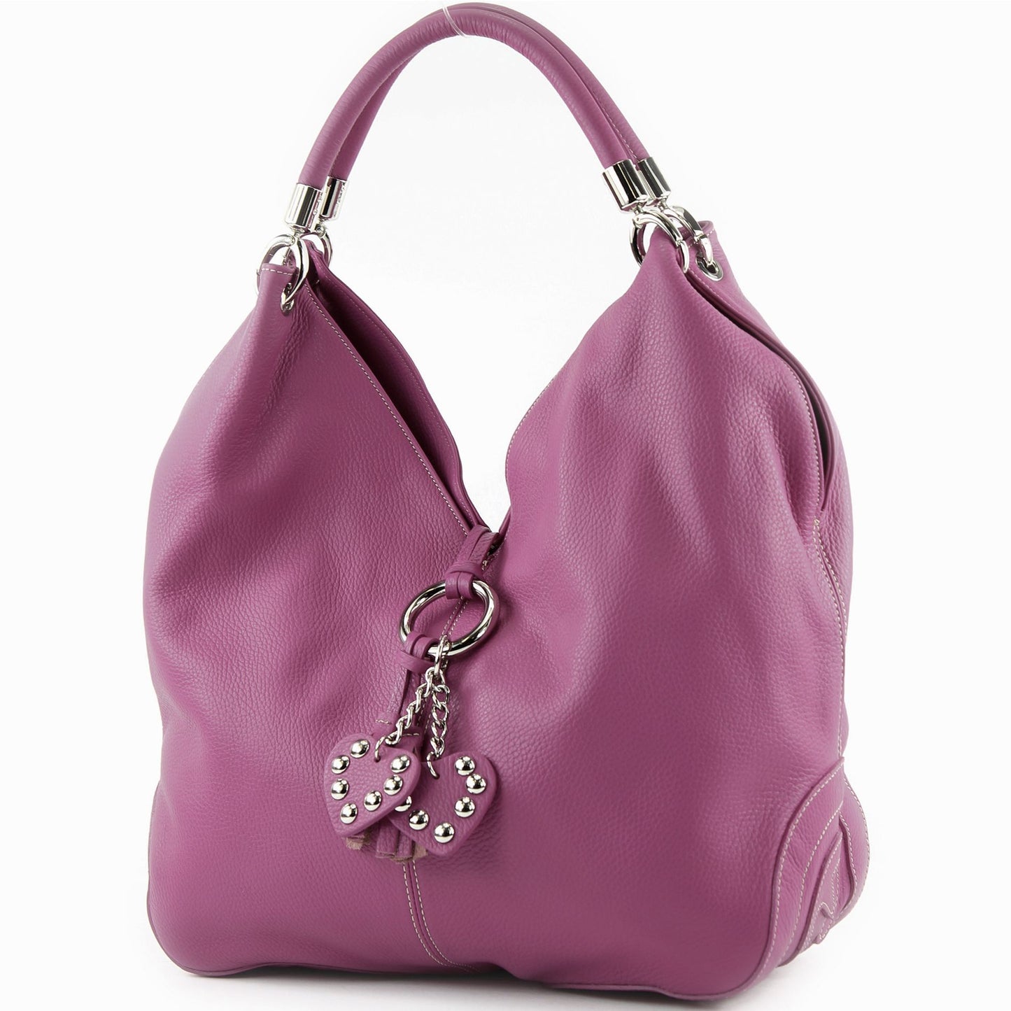 modamoda de 330 Damen Leder Nappaleder Wildleder Schultertasche Henkeltasche groß handmade in Italy