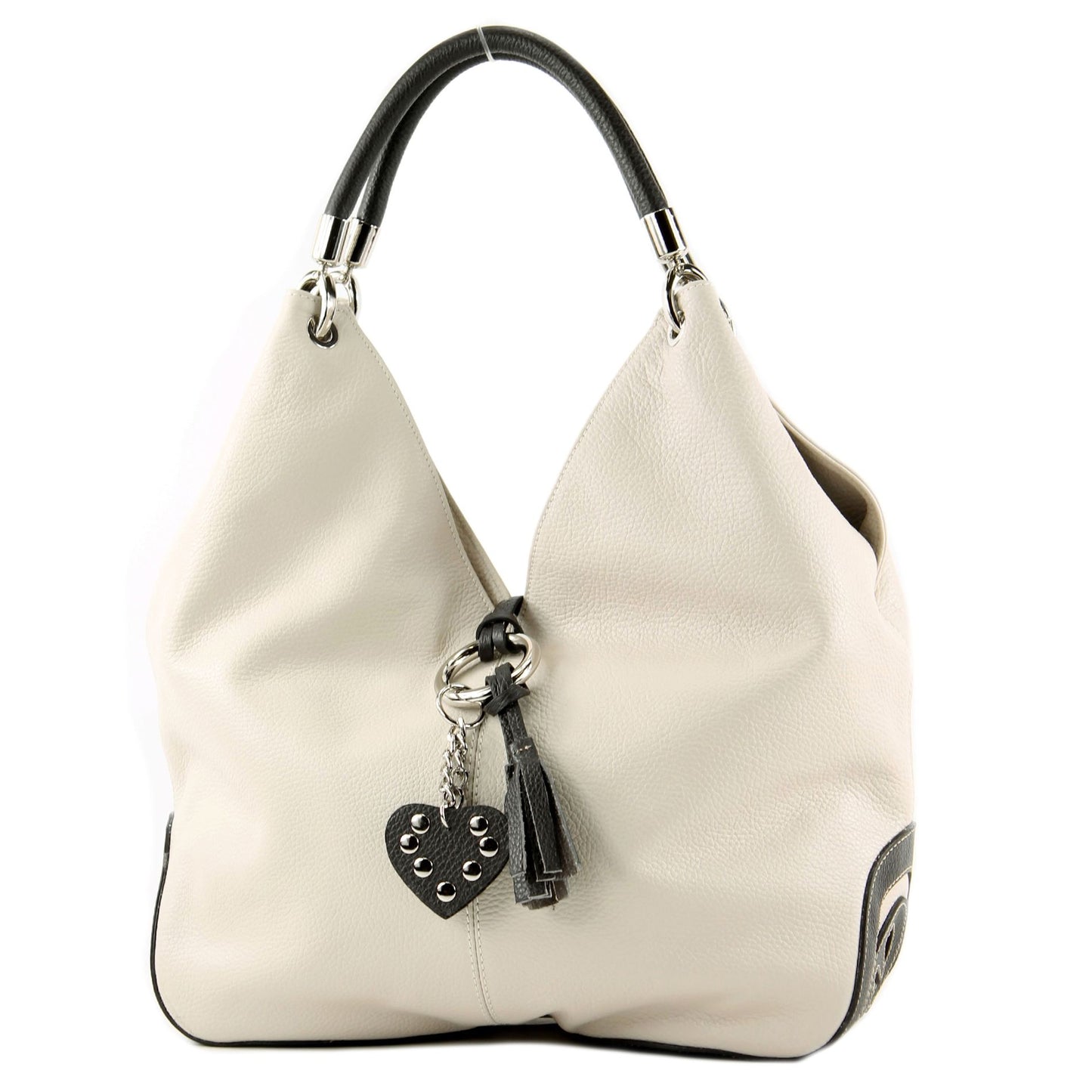 modamoda de 330 Damen Leder Nappaleder Wildleder Schultertasche Henkeltasche groß handmade in Italy