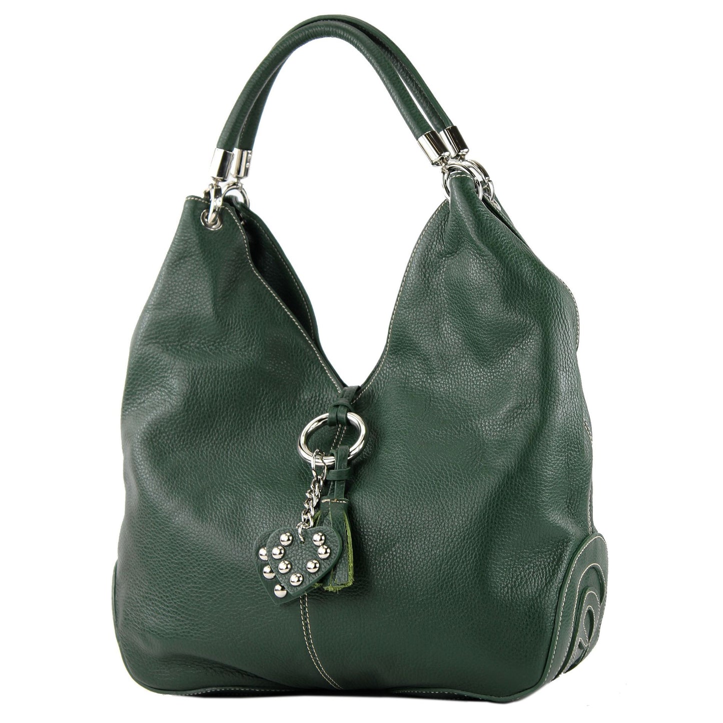 modamoda de 330 Damen Leder Nappaleder Wildleder Schultertasche Henkeltasche groß handmade in Italy