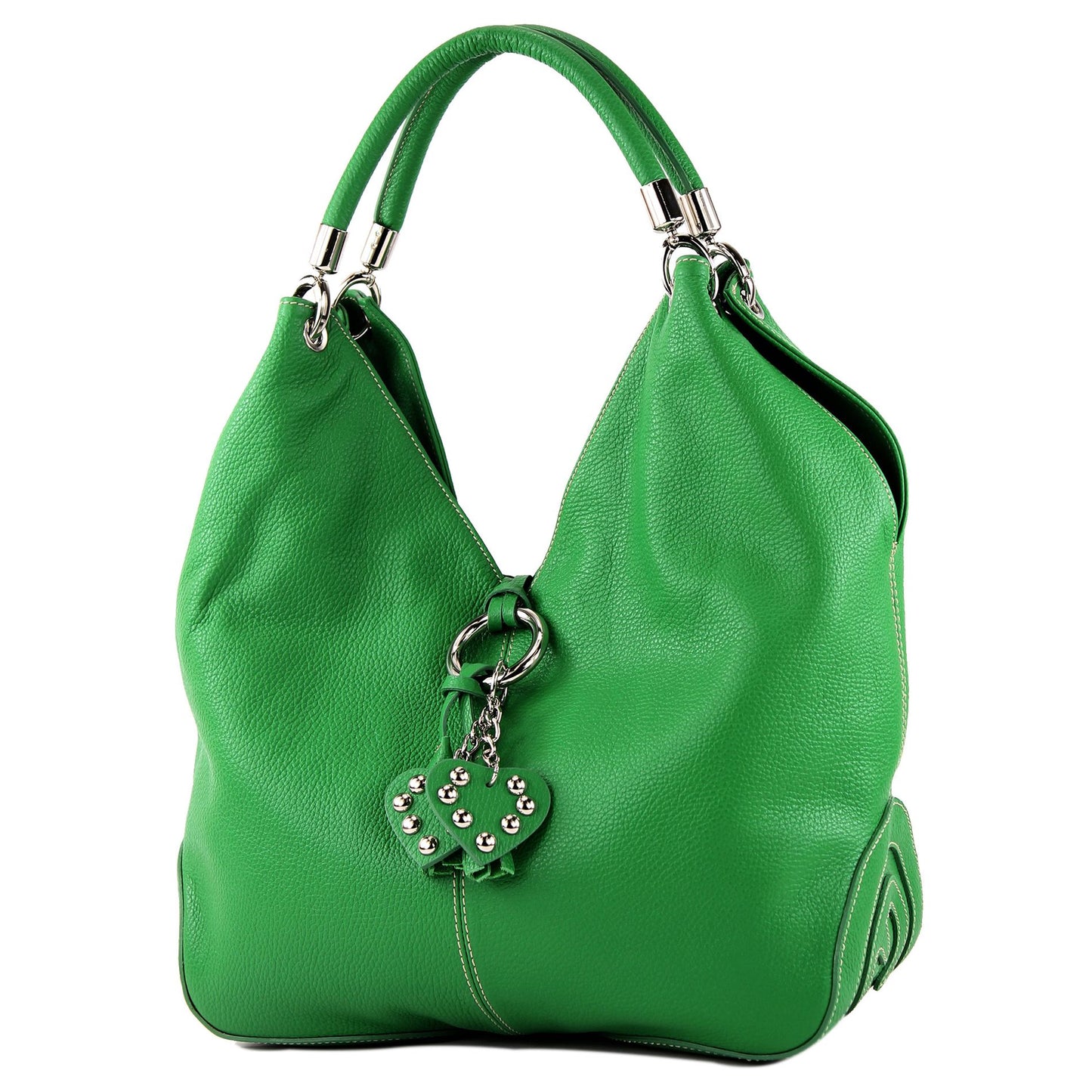 modamoda de 330 Damen Leder Nappaleder Wildleder Schultertasche Henkeltasche groß handmade in Italy