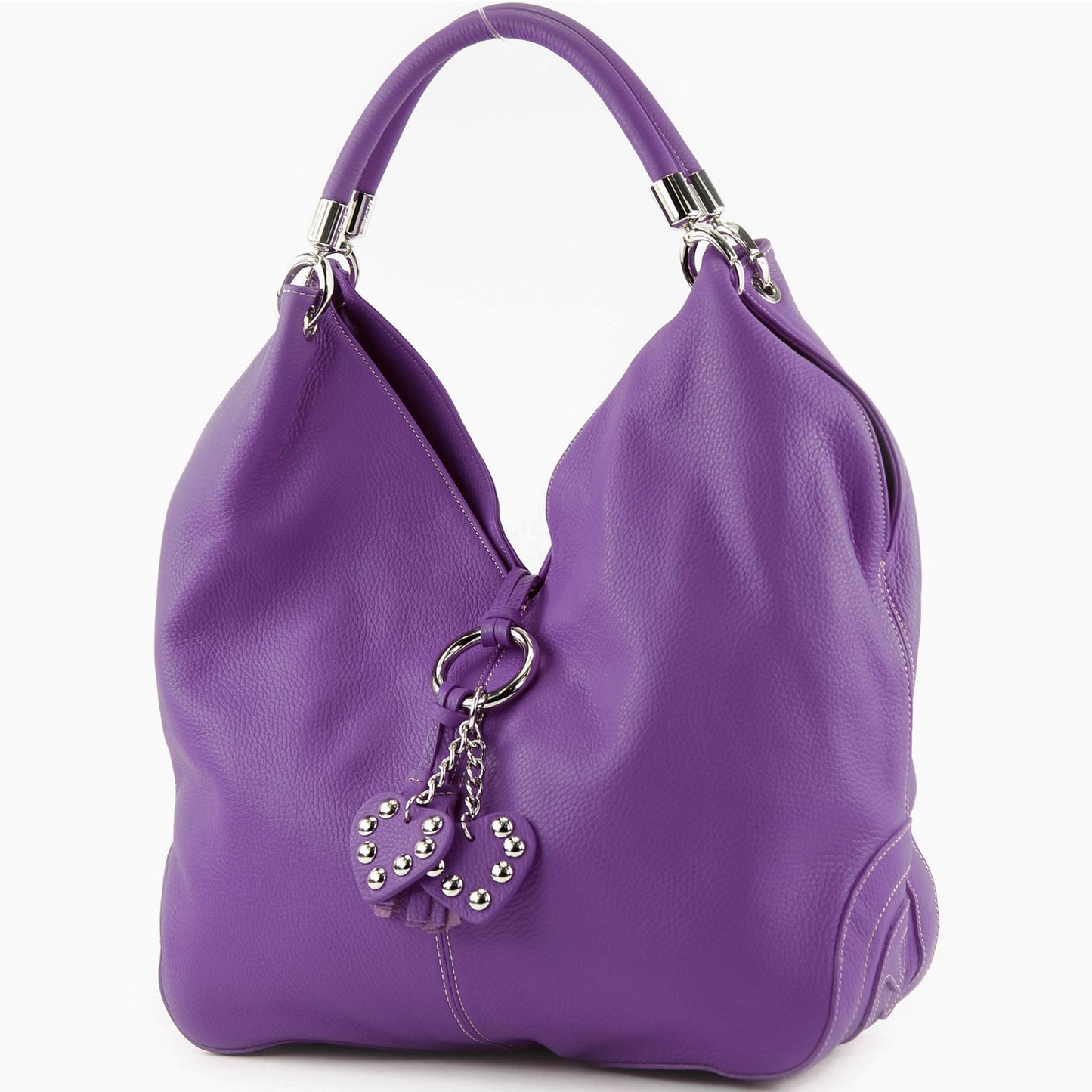 modamoda de 330 Damen Leder Nappaleder Wildleder Schultertasche Henkeltasche groß handmade in Italy